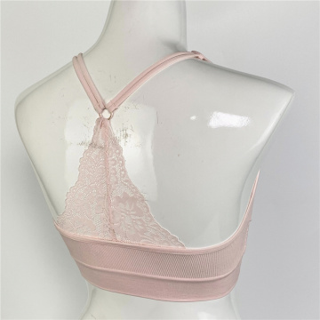 Reggiseno senza cuciture in pizzo OEM intimo donna