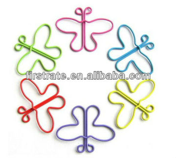 fashion design butterfly paper clips