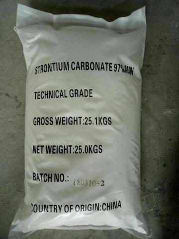 Electron grade high purity 98% strontium carbonate