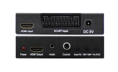 SCART to HDMI converter box 1080P Upscaler with Audio Function
