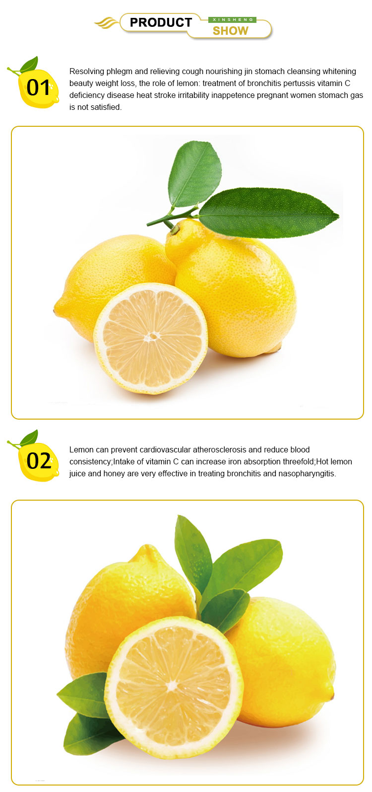 China Wholesale High Quality Fresh Lemon Fresh Citrus Fruit For Sale