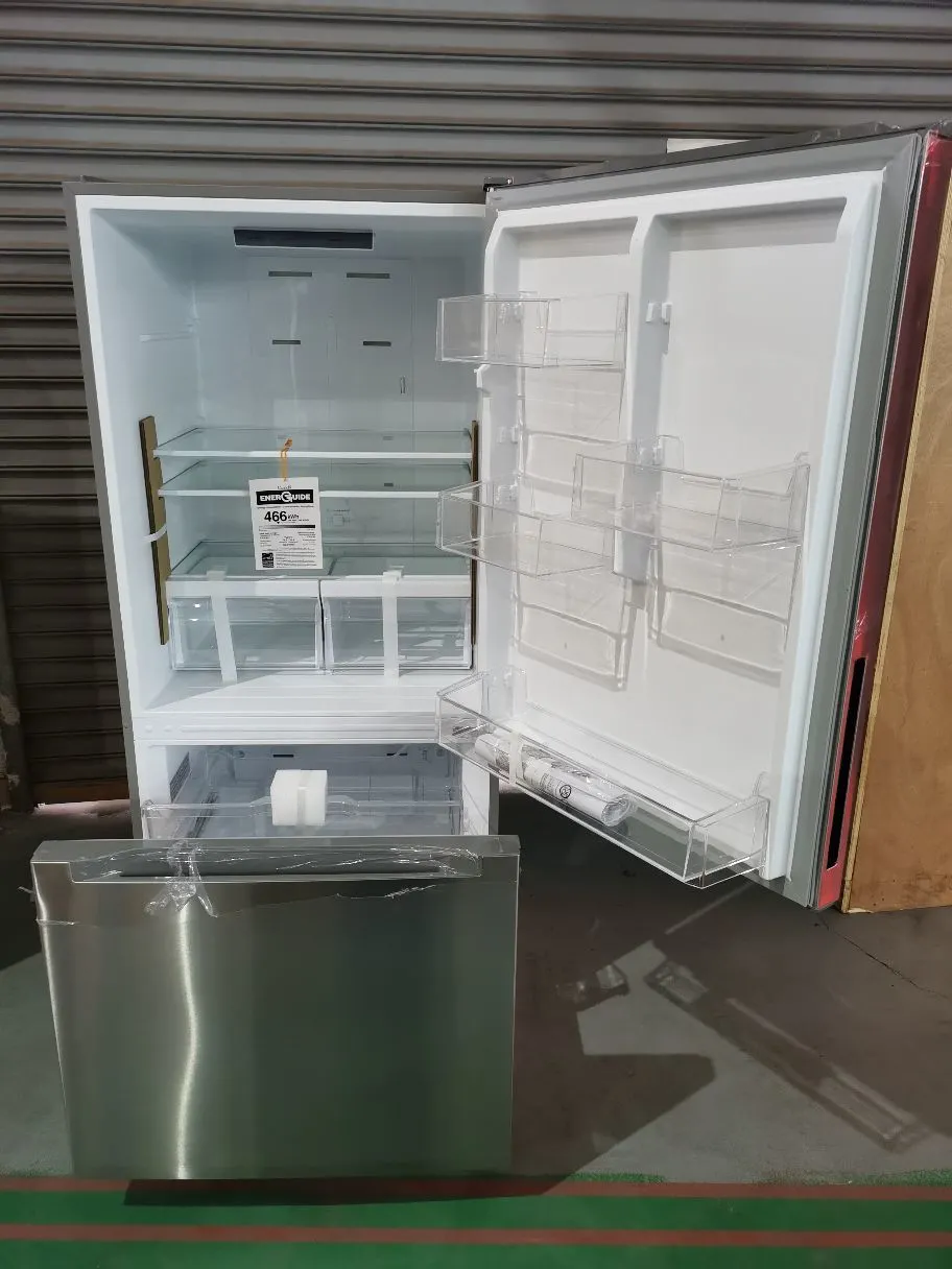 Smad Household Deep Fridge Double Door Refrigerator with Water Dispenser