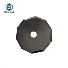 ทังสเตนเหล็กกล้า Decagonal Round Slitting Blade