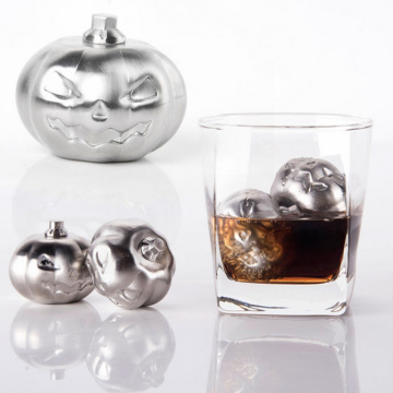 Pumpkin Shaped stainless steel Wine Chiller Stone