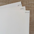 White matte pp synthetic paper film for printing
