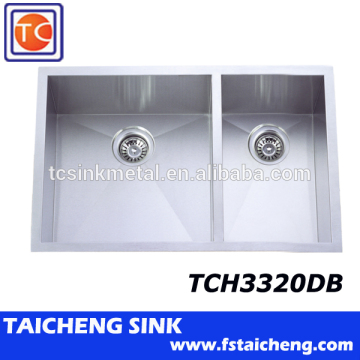 33" Stainles Steel Turkish Handmade Bowls Sink