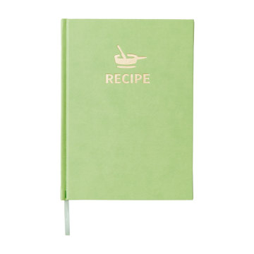Pu Hardcover food planner recipe planner