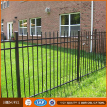 Powder Coated Wrought Iron Garden Fence Panels