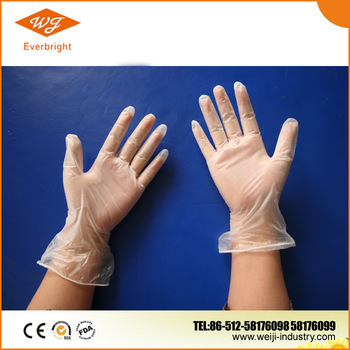 Food Industry Glove, Disposable Food Handling Vinyl Glove