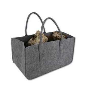 Felt Tote Bag Eco-friendly 5mm Felt Firewood Bag with Two Handles