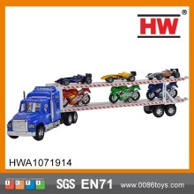 2016 new design plastic toy trailer truck toy
