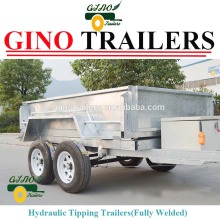 truck trailers Heavy duty Hydraulic Electric Tipper Trailers