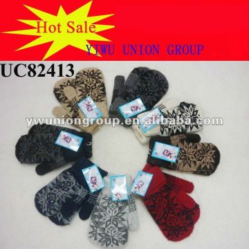 Knitted Winter Mitten