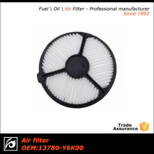 OEM 13780-Y6K00 China automobile spare parts air filter free samples