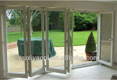 22mm Tempered Glass Sliding Commercial Door With Best Quality