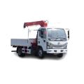 4x2 Trak Dilancarkan Crane Truck Hydraulic Crane