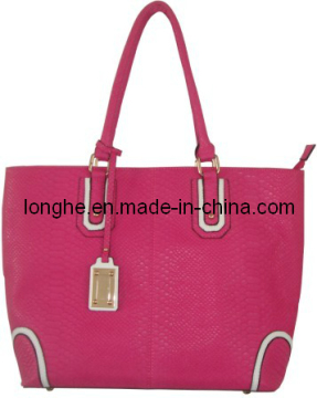 Croco PU Ladies Handbag(ZXJ848)