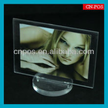 desktop acrylic sign holder for displaying