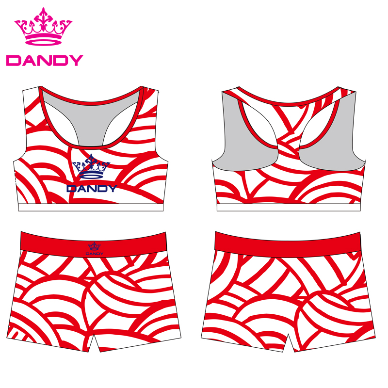 Sublimated Little Girl cheerleading edo