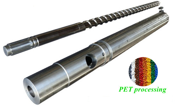 PET processing screw barrel 05 - NBJY