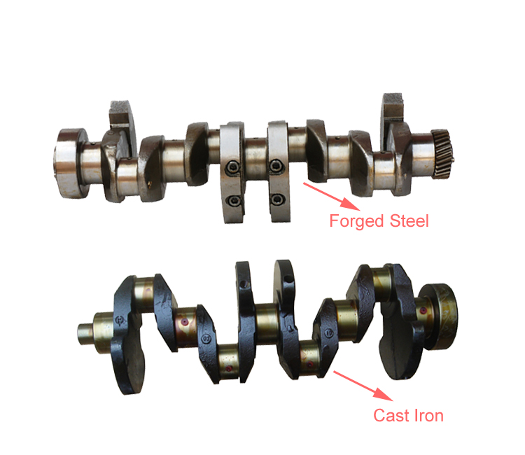 DEUTZ F4L912 Forged Steel and Casting Iron Crankshaft for Diesel Engine