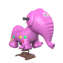 Plastic Spring Rocking Horse: Animal Shape Outdoor Playground Ride