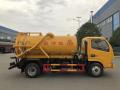 Dongfeng 4x2 mini camión de drenaje de aguas residuales