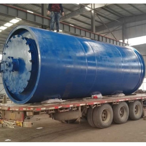 automatic waste tyre pyrolysis machine