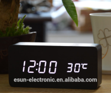 Wholesale Suppliers Cheap wood wooden clocks, Desktop table Alarm Clock ,LED clocks online shop selling clock wooden watch