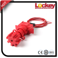 Universal Ball Valve Loto dengan kabel nilon