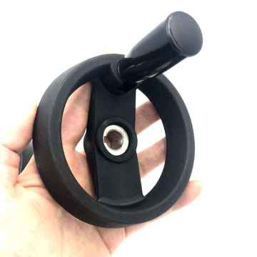 Durable Double Spoke CNC Plastic Hand Wheel