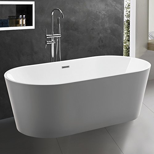 Free Standing Tub Plumbing Sanitary Ware Adults Plastic Large Egg Shape Bathtub