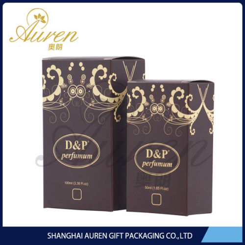 2014 elegant design paper tube shape folding boxes for luxury perfume