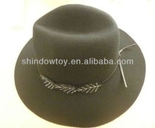 Fashion wool felt hat with wide brim, Wool felt floppy hat, Wool hat