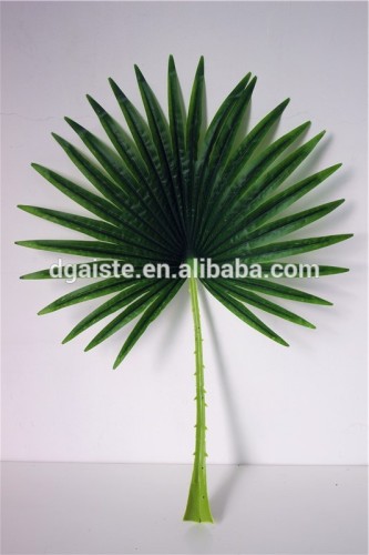 Fake Fan Kwai Leaf Artificial Round Palm Tree Leaf Branch