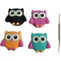 Wholesale Silicone Owl Design Silicone Container Jars