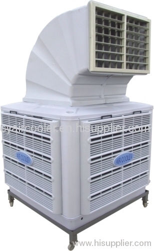 Single Air Outlet Water Evaporative Swamp Air Cooling 