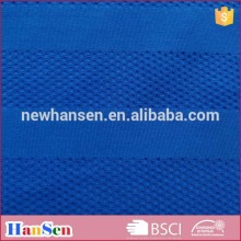 polyester spandex sports stripe mesh fabric