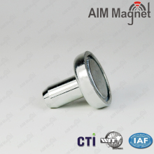 Magnet Pot coated by Plastic Neodymium Magnet