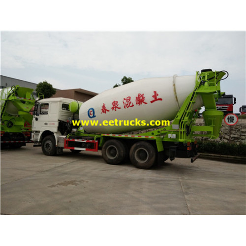 Xe tải trộn bê tông SHACMAN 6x4 10ton