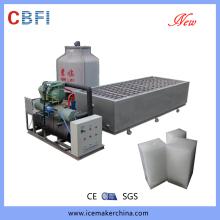 Brine Refrigeration Guangzhou Ice Block Making Machines