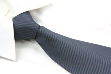 Solid Gray Necktie