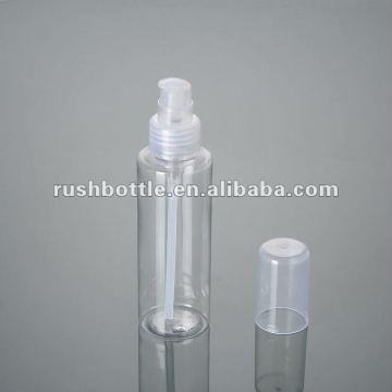 120ml flat shoulder PET bottle