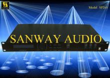Ac 110v / 220v 50hz / 60hz Sp260 2 Input &amp; 6 Output Digital Speaker Processor