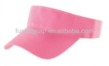 Cheap Cotton Empty Cap, Pink sunhat, Plain visors