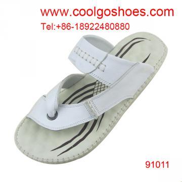 wholesale men casual leather slippers