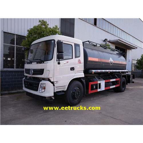 Dongfeng 9000 litros de hidrocarburos de transporte de ácido clorhídrico