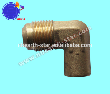 BSP thread Gas pipe brass elbow