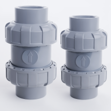 CPVC Double Union Ball Check Valve