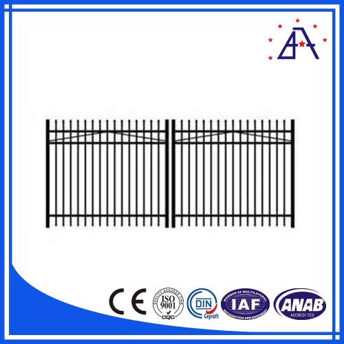 High Quality Aluminum Farm Border Fence With Vines/ pool fence